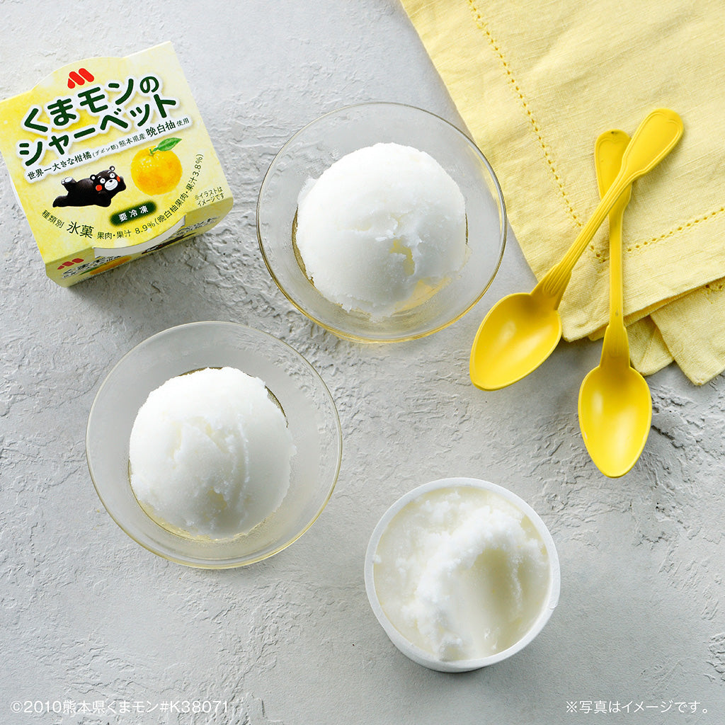 くまモンのシャーベット 世界一大きな柑橘(ザボン類)熊本県産晩白柚
