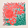 4種類のスープ食べ比べセット with 花柄ハンカチ (FLOWERS/RED)