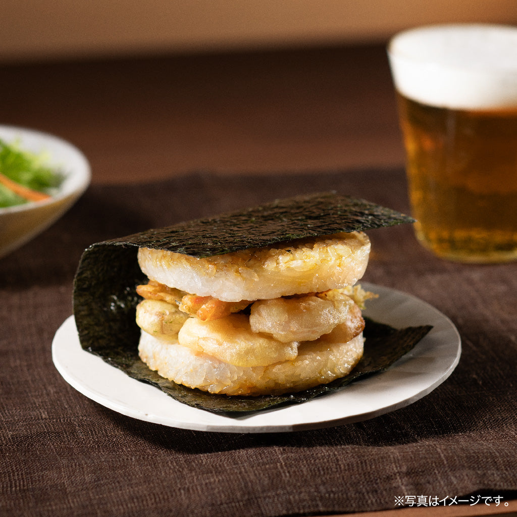 モスライスバーガー〈のり弁〉えび天丼風 5個 – モス公式オンライン