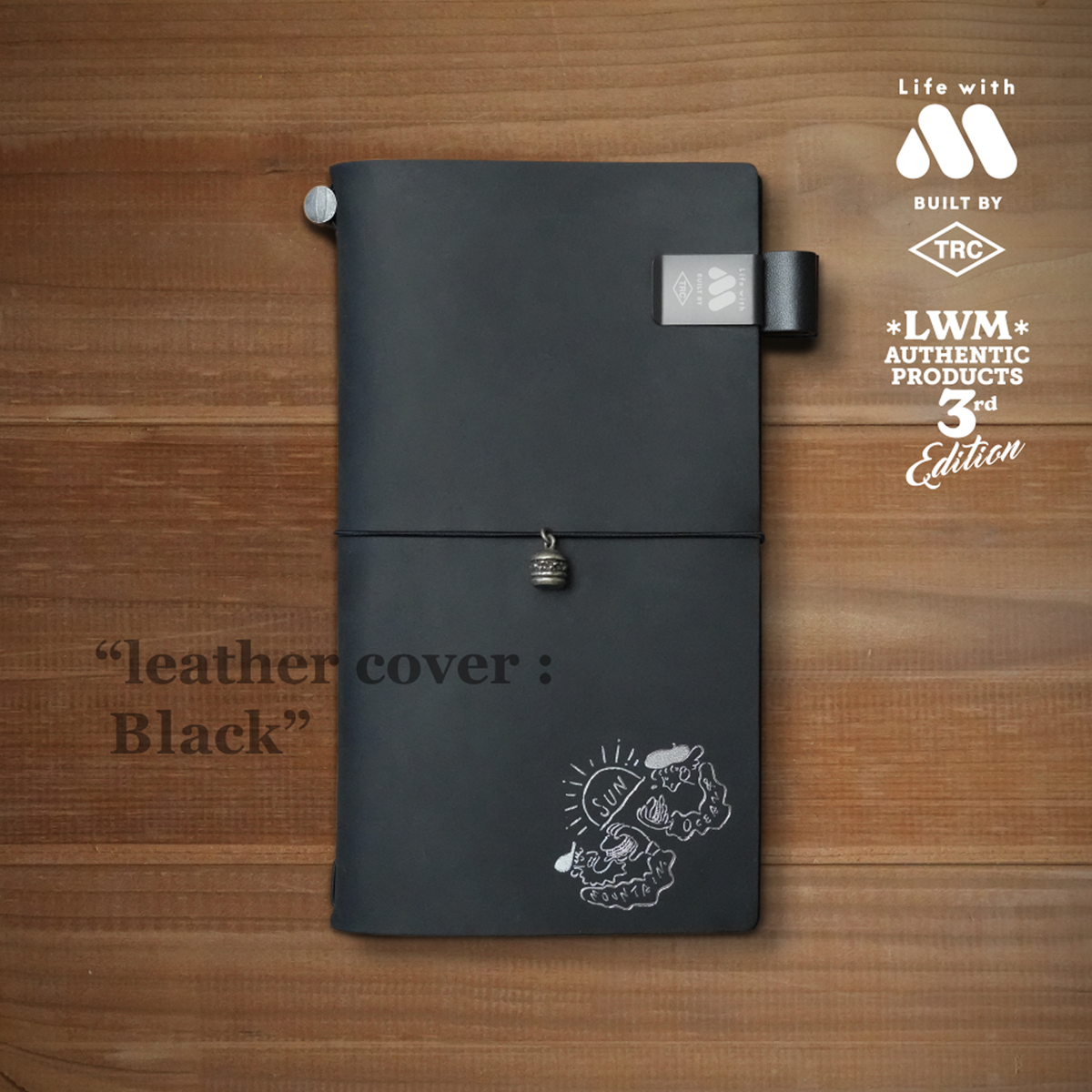 TRAVELER’S notebook set レギュラーサイズ（ブラック） TNT_25_PRDCTbnr_black_03_25102