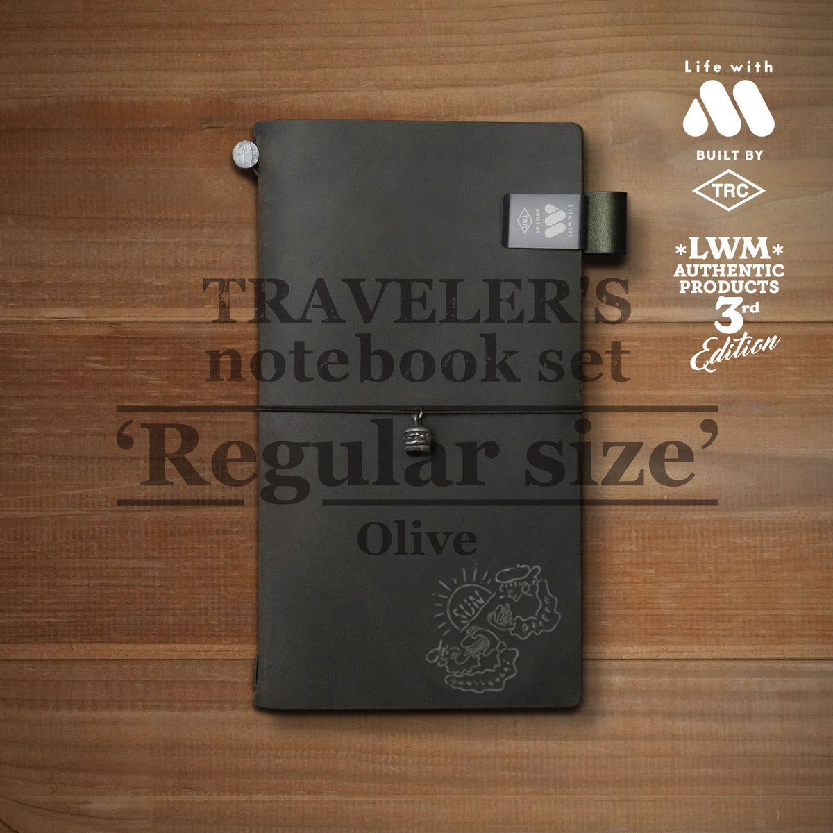 1/23販売】TRAVELER'S notebook set レギュラーサイズ（オリーブ