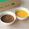 【送料無料】2種類×3袋スープ食べ比べセット＆Fire-King 15oz ボウル