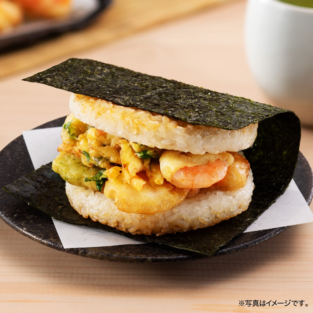 モスライスバーガー〈のり弁〉えび天丼風 5個 – モス公式オンライン