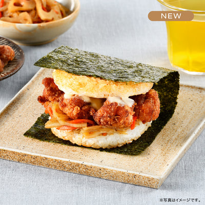 モスライスバーガー〈のり弁〉鶏唐揚げ５個