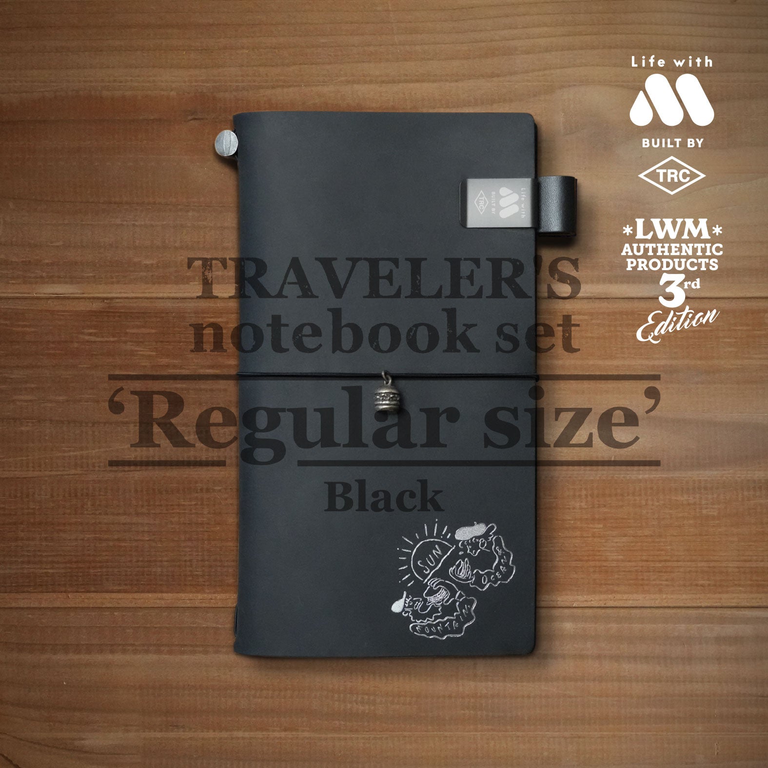 12/23販売】TRAVELER'S notebook set レギュラーサイズ（ブラック