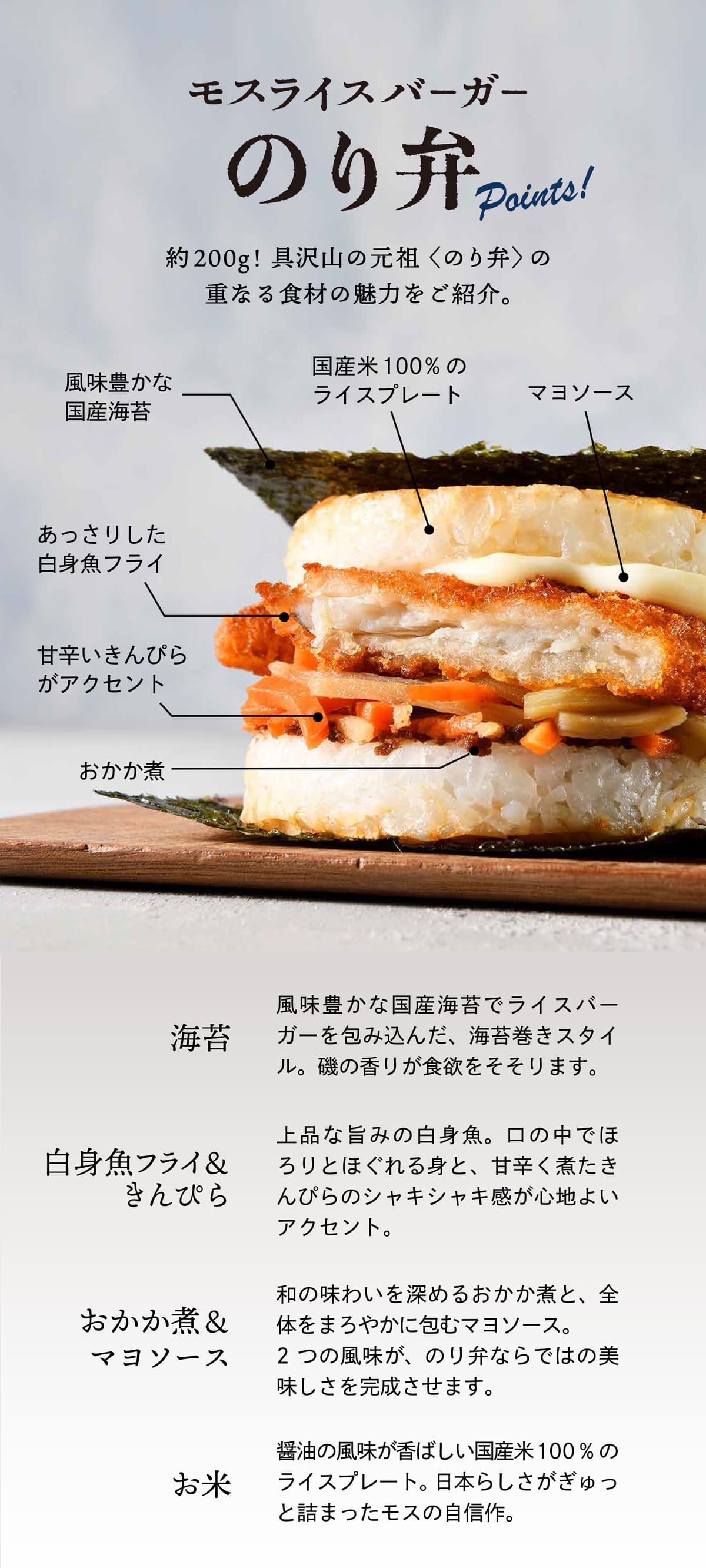 のり弁 Baku-Baku弁当（関西）ののり弁スペシャル弁当 780円｜【お弁当デリ